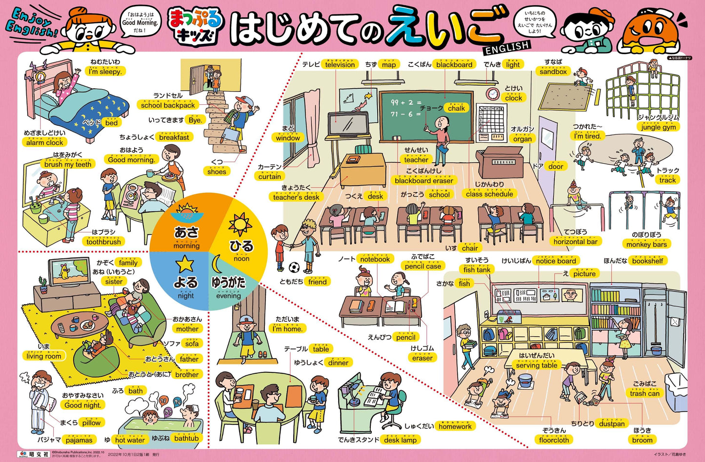 まっぷるキッズ はっておぼえる はじめてのえいご