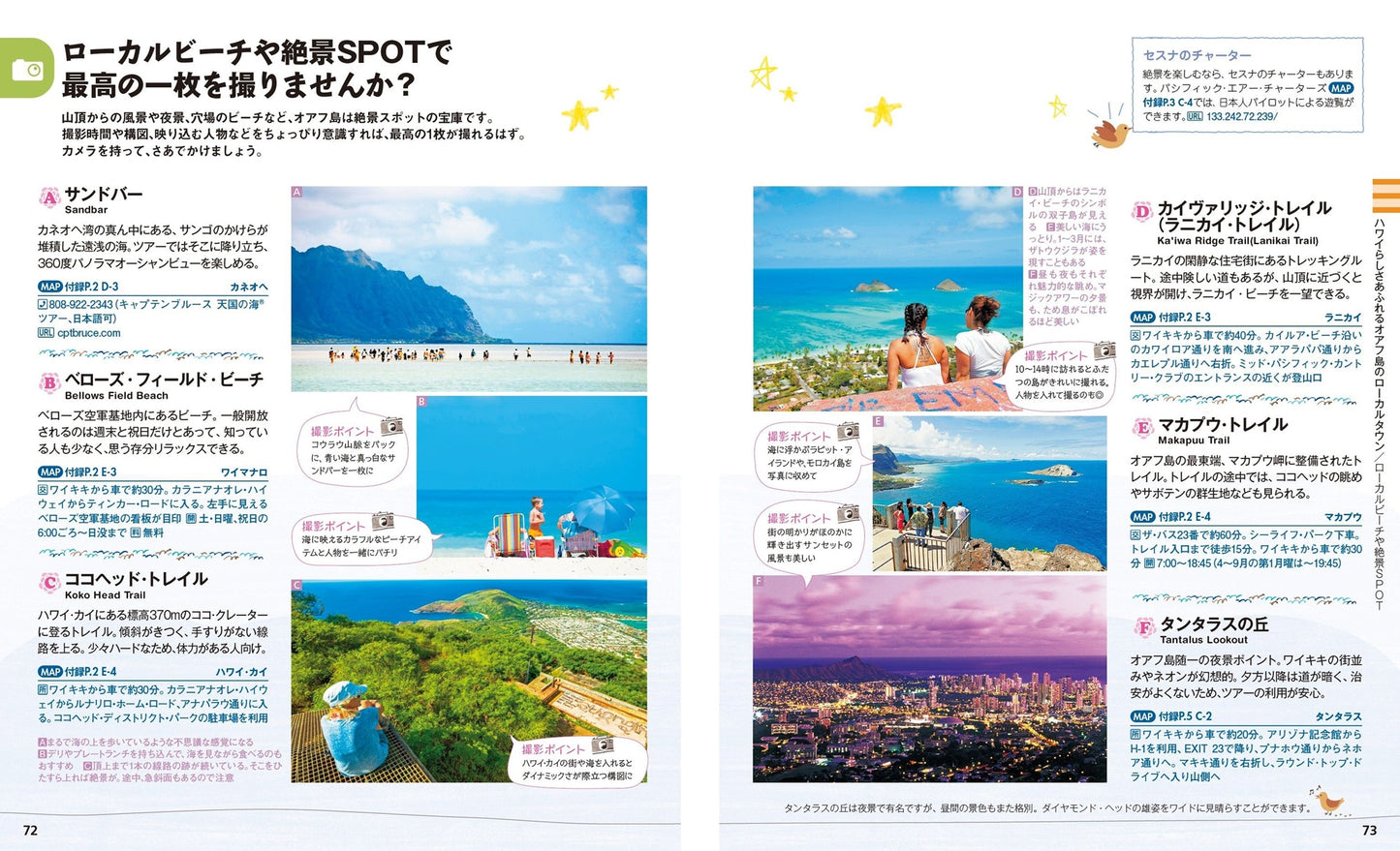 ことりっぷ ハワイ オアフ島・マウイ島・ハワイ島
