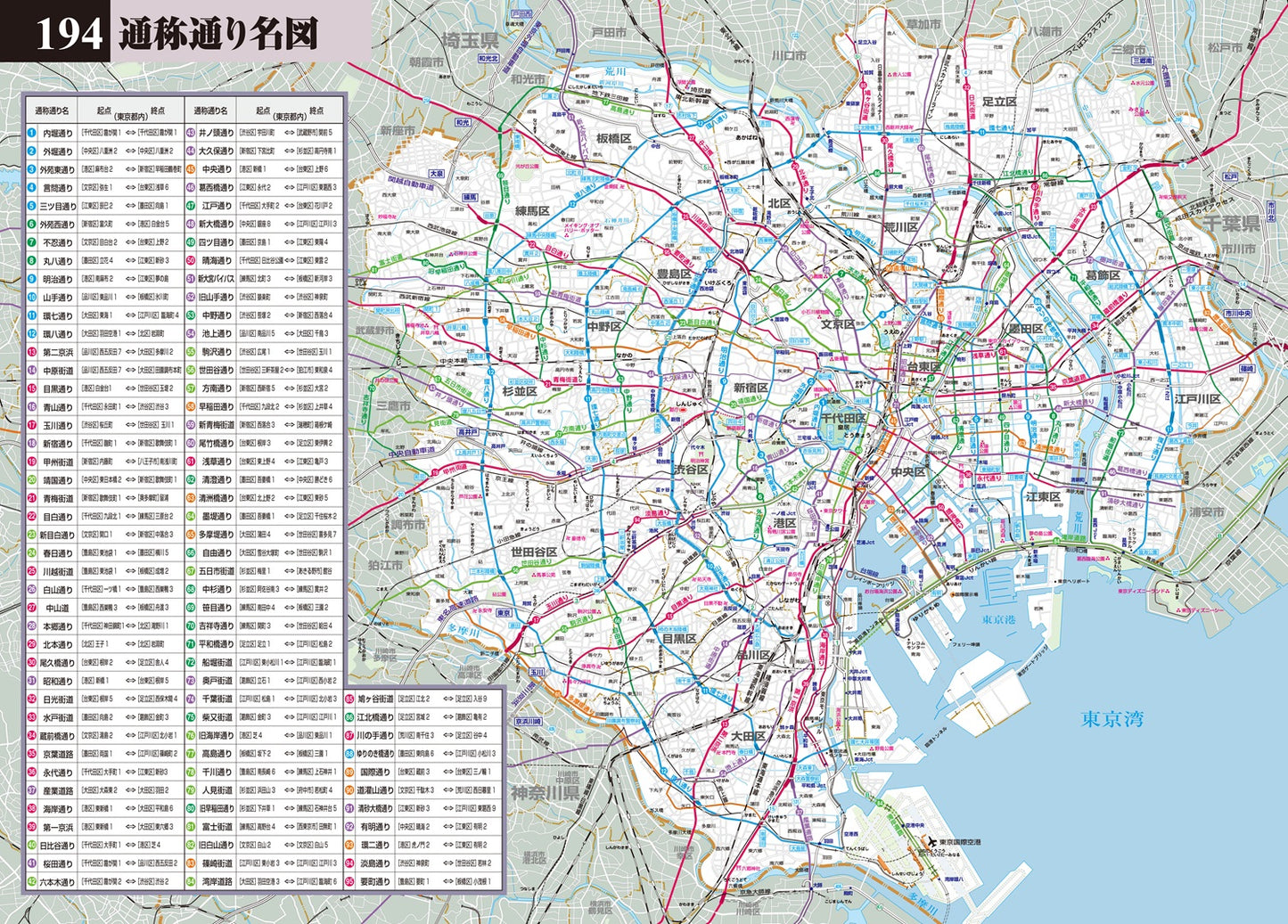 街の達人7000でっか字 東京23区 便利情報地図