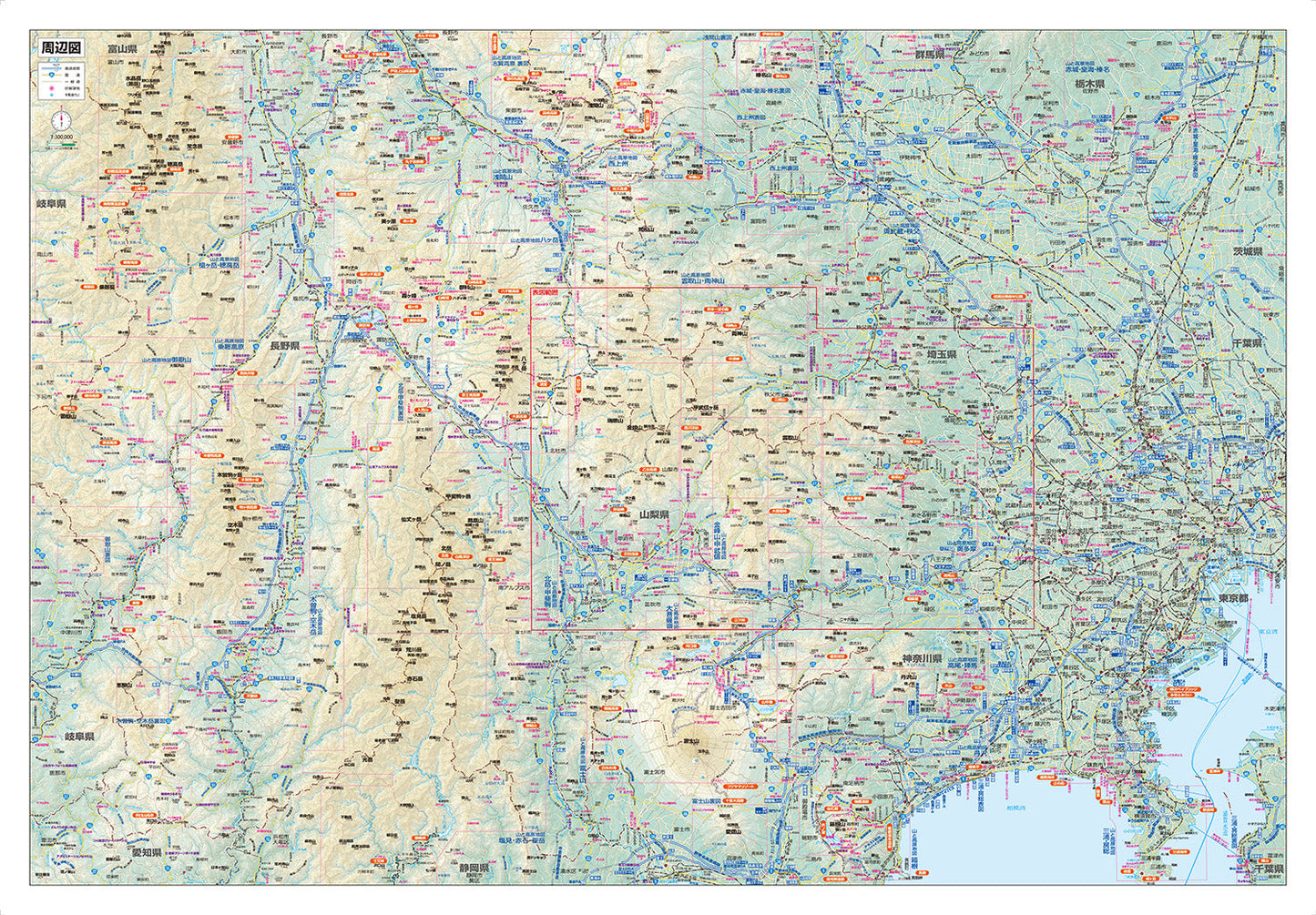 山と高原地図 奥多摩・奥秩父総図 2025の画像3