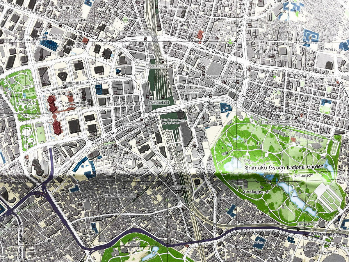 国際地図展受賞地図3点セット