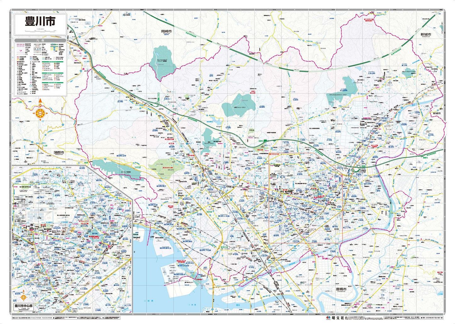 都市地図愛知県 豊川市の画像2