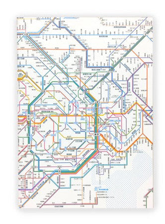 鉄道路線図ノートA5首都圏日本語 – 昭文社オンラインストア
