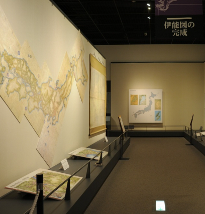 伊能忠敬の実測によって完成した近代日本地図