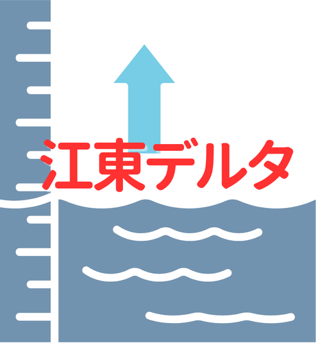 【東京都】「江東デルタ」東京の海抜ゼロメートル地帯～荒川と隅田川に囲まれた低地～
