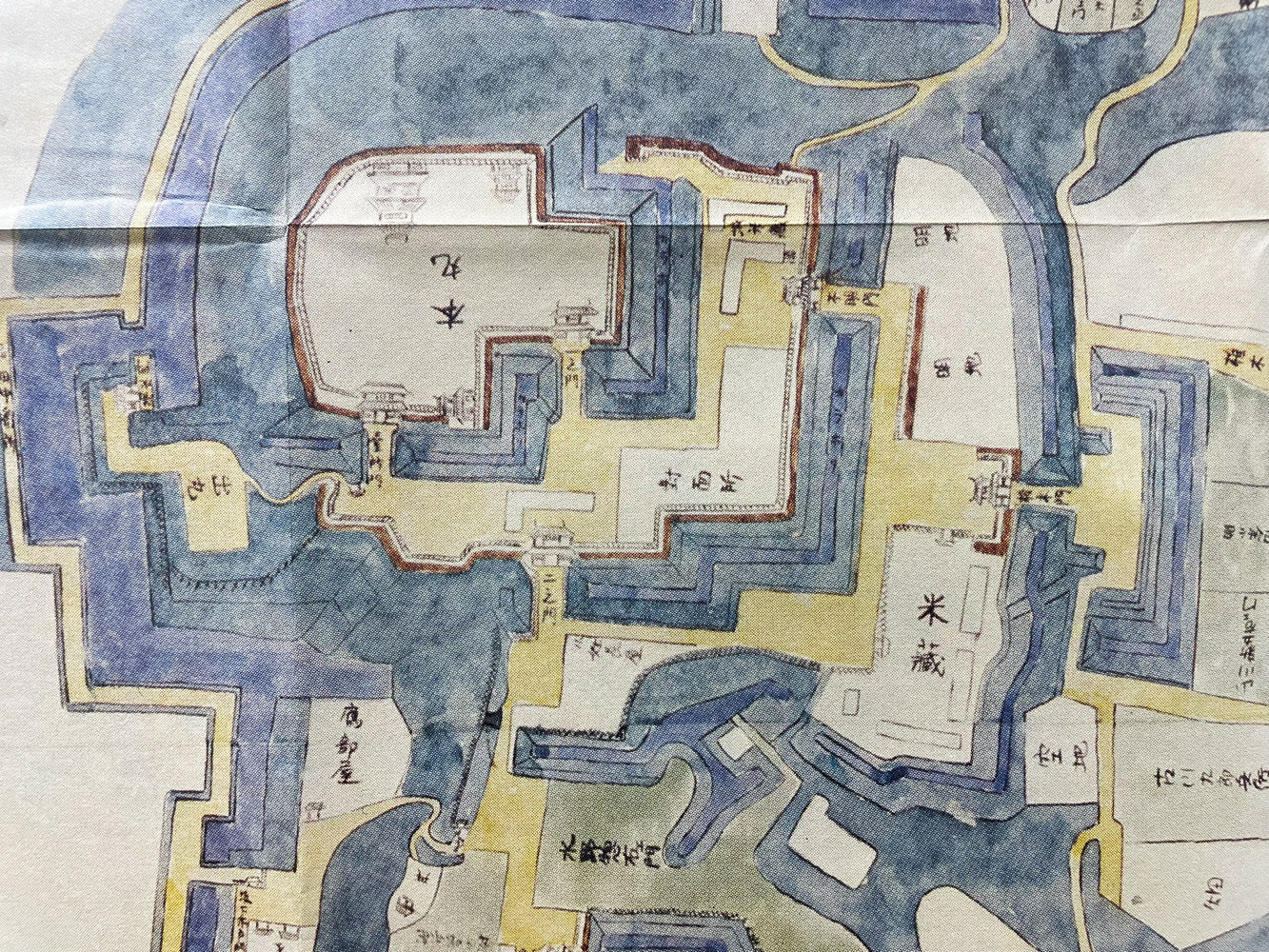 お取り寄せ＞ 復刻古地図 寛文-延宝年間 佐倉城下町繪圖（佐倉城下町