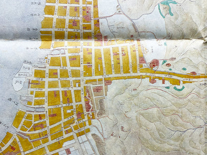 ＜お取り寄せ＞ 復刻古地図 大津町古圖（大津町古図）