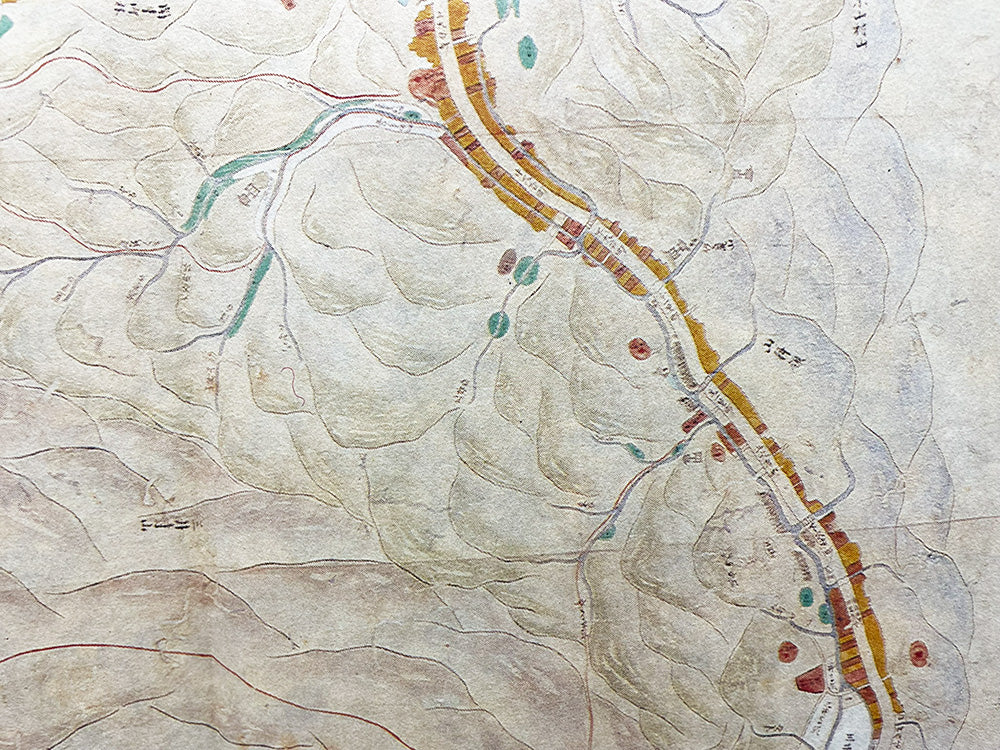 お取り寄せ＞ 復刻古地図 大津町古圖（大津町古図） – 昭文社