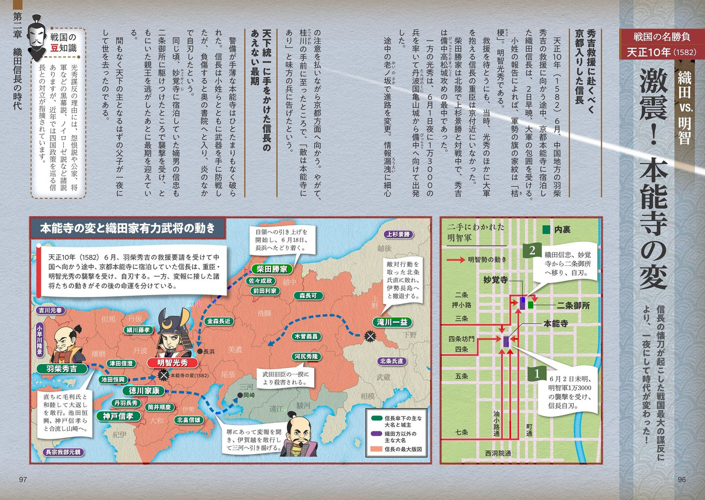 地図でスッと頭に入る戦国時代