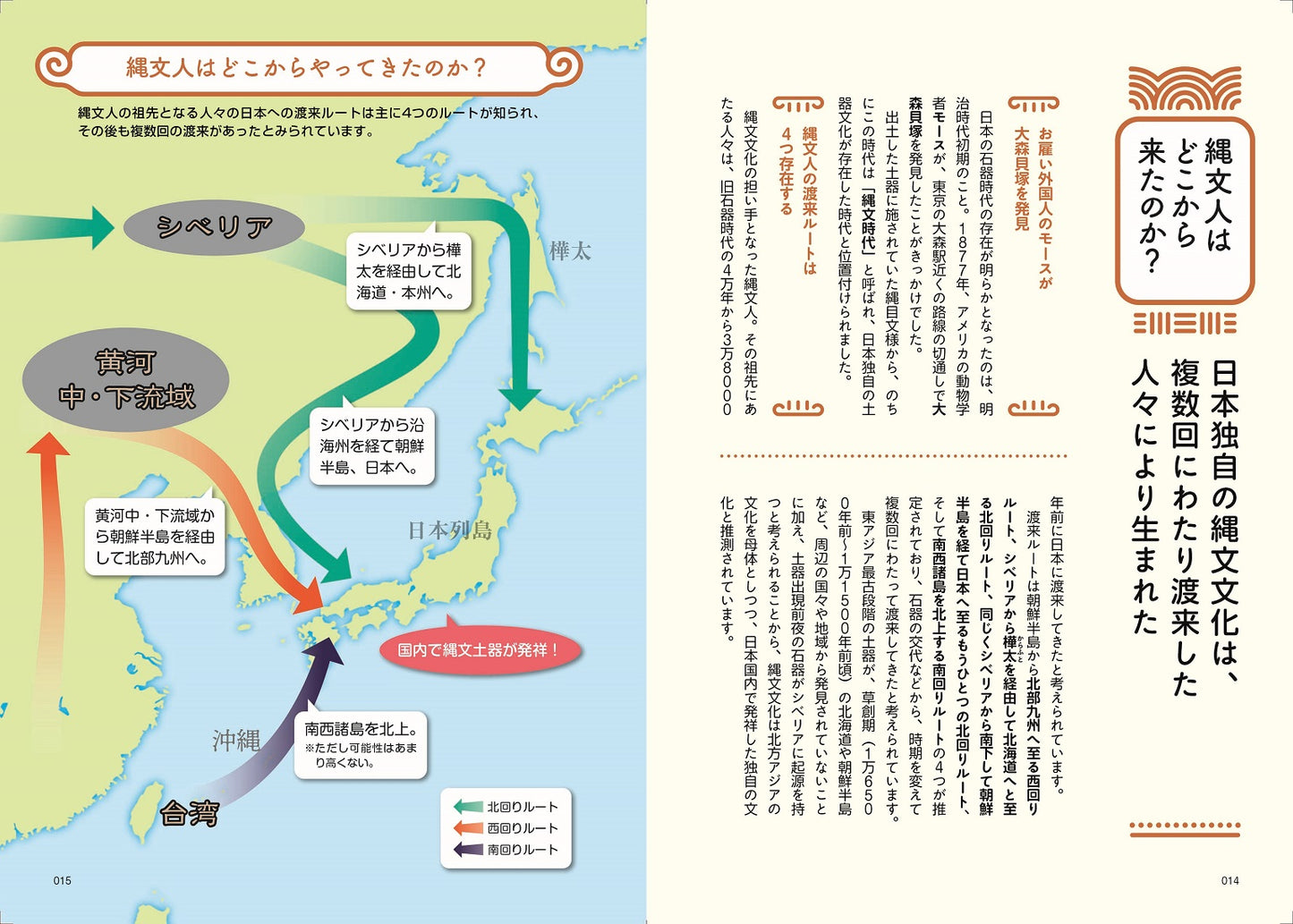 地図でスッと頭に入る縄文時代