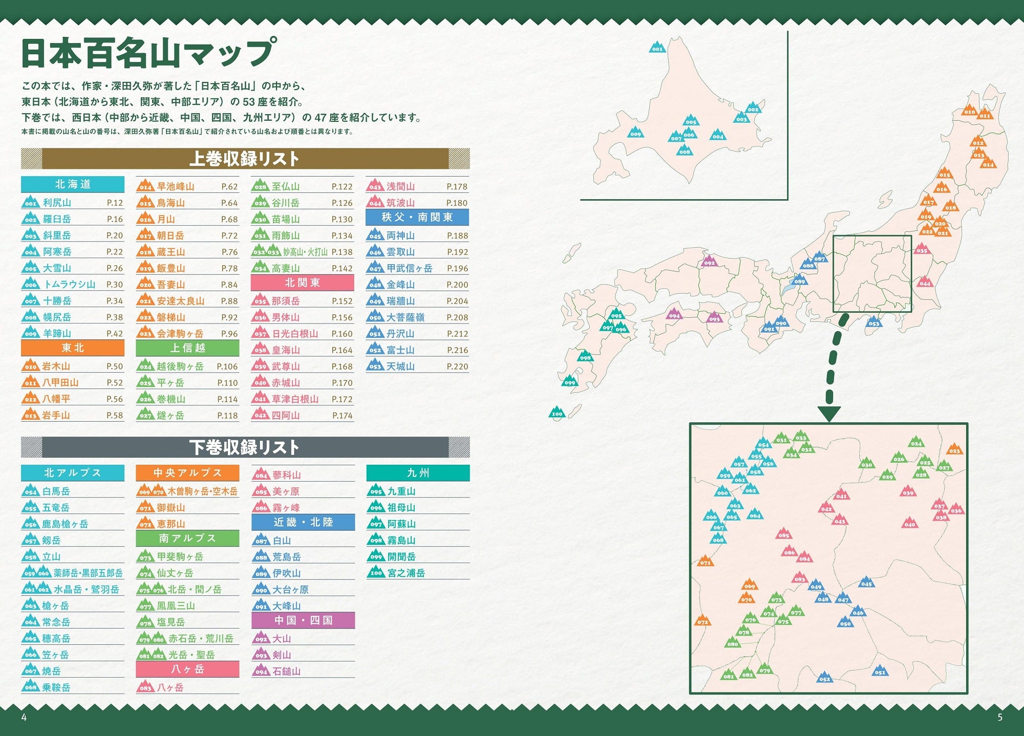 山と高原地図ガイド 日本百名山 上巻 – 昭文社オンラインストア