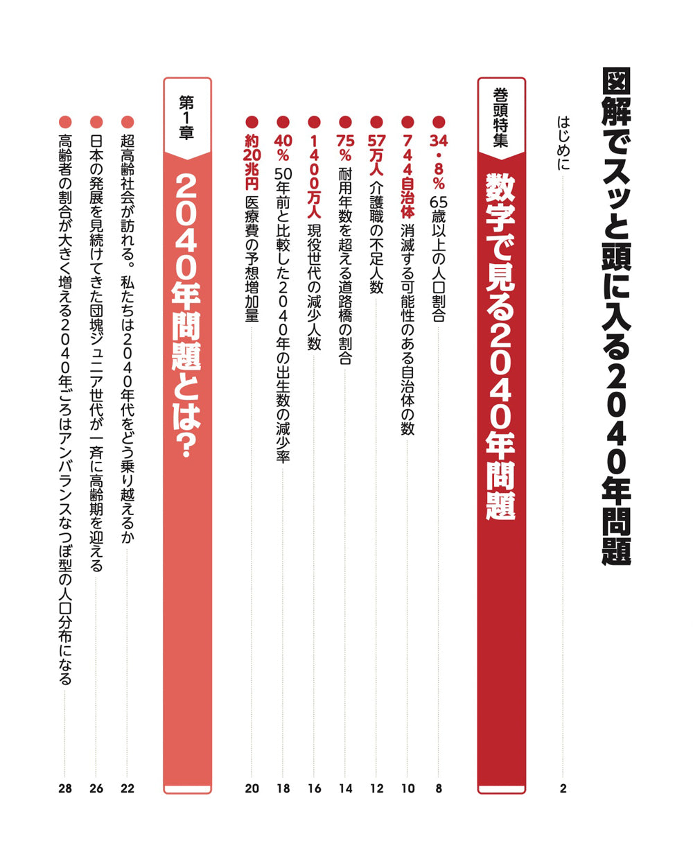 図解でスッと頭に入る2040年問題 – 昭文社オンラインストア