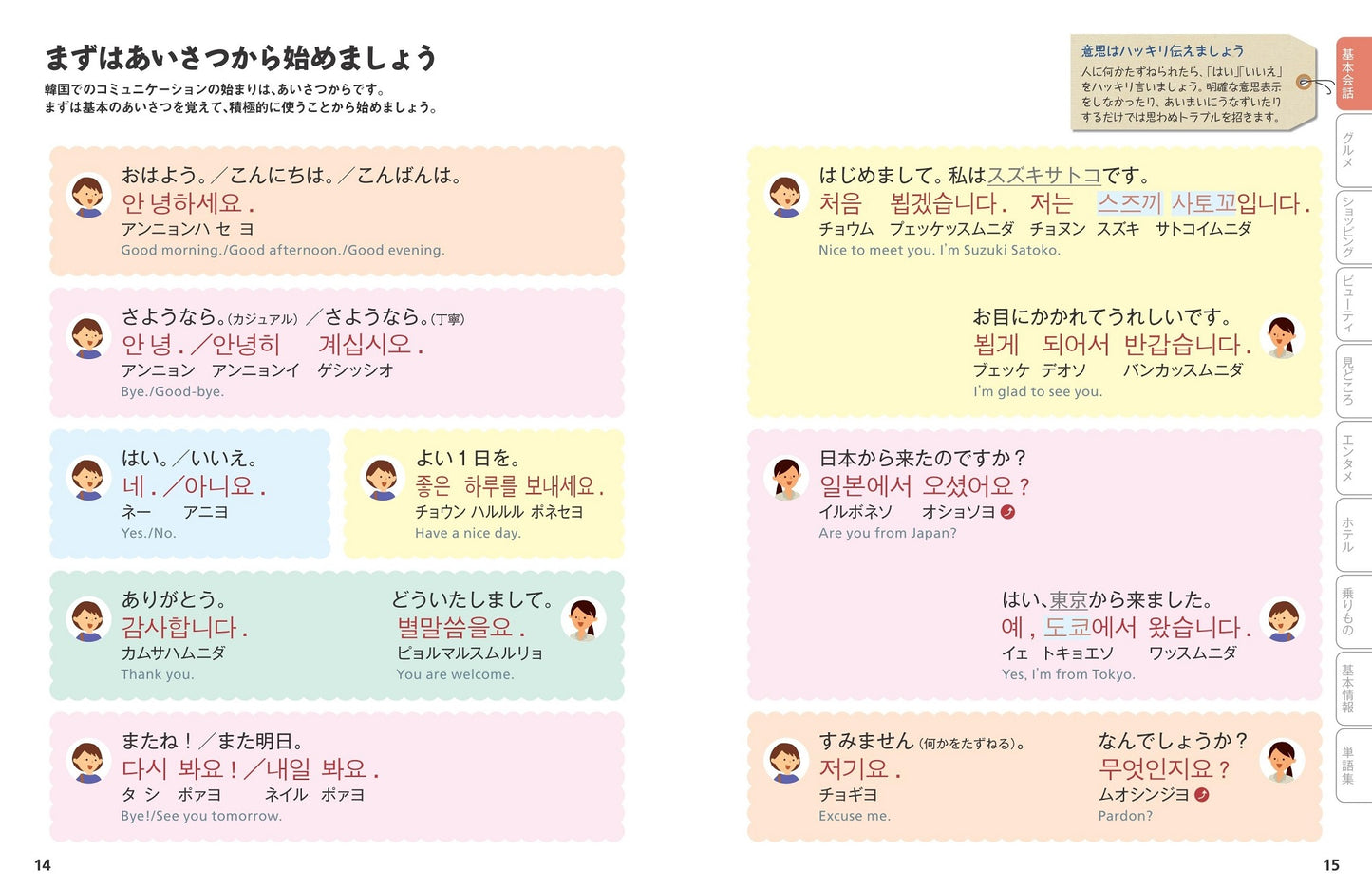 ことりっぷ会話帖 韓国語