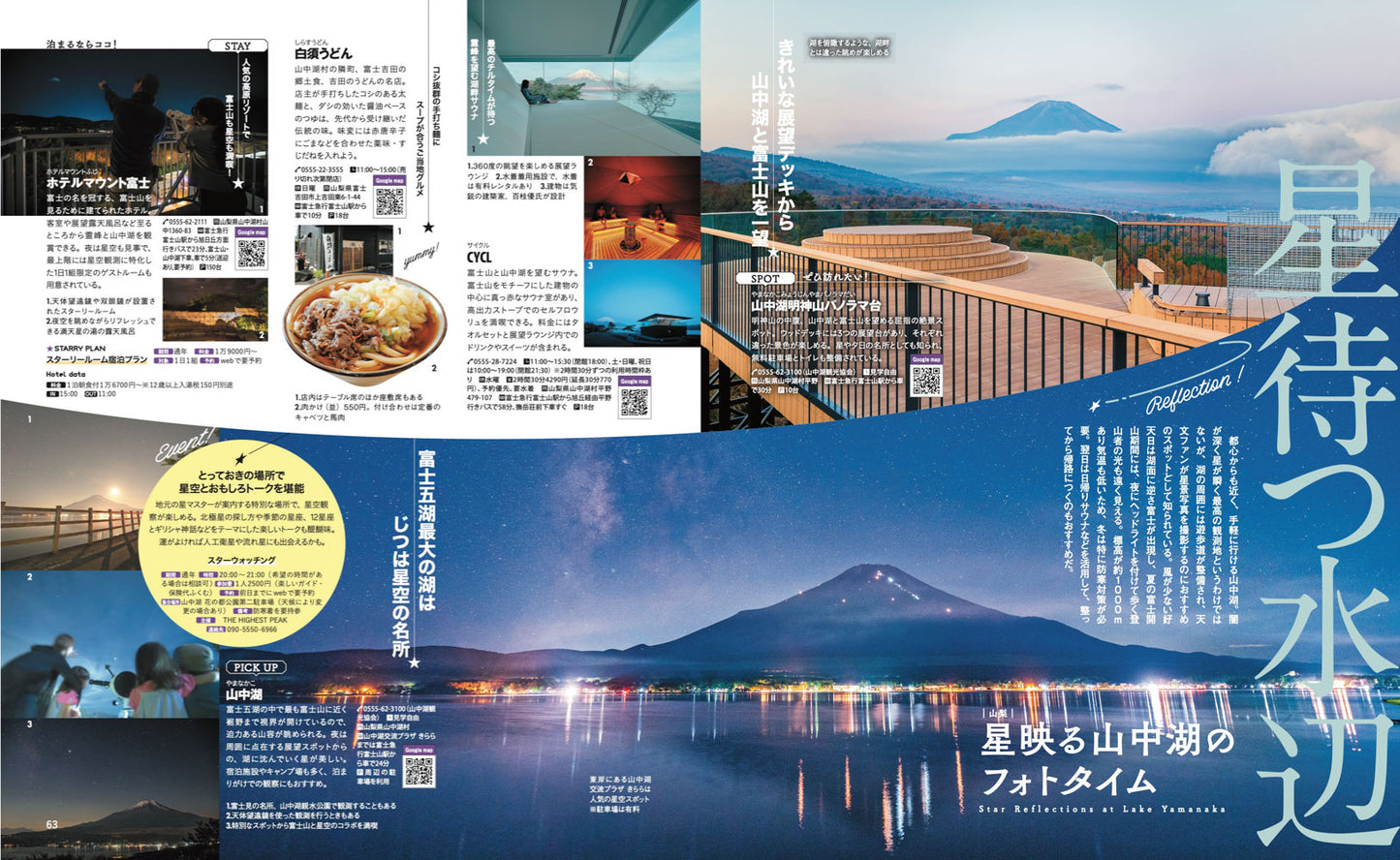 星と天体観測と旅の本