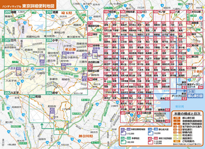 ハンディマップル 東京 詳細便利地図