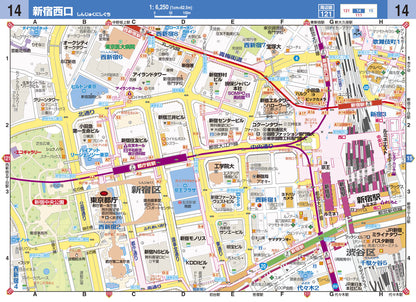 ハンディマップル 東京 詳細便利地図