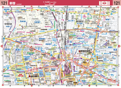 ハンディマップル 東京 詳細便利地図