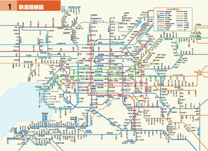 ハンディマップル でっか字 大阪詳細便利地図