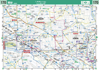 ハンディマップル でっか字 埼玉詳細便利地図