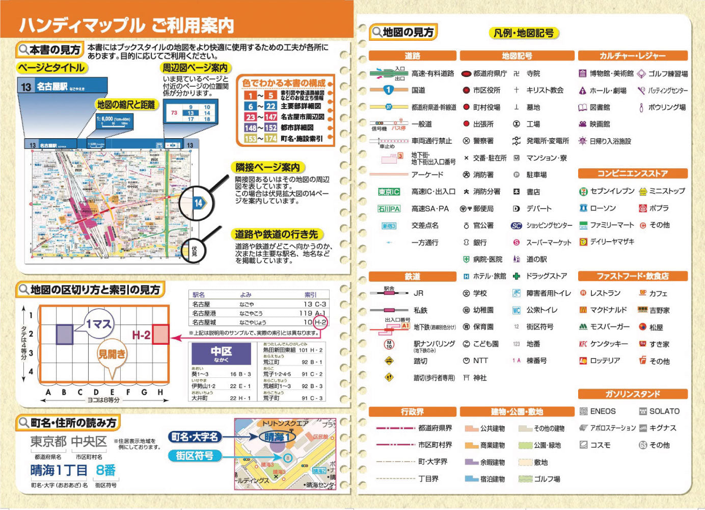 ハンディマップル でっか字 名古屋詳細便利地図の画像8