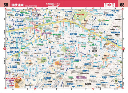 ハンディマップル でっか字 札幌 小樽 詳細便利地図の画像6