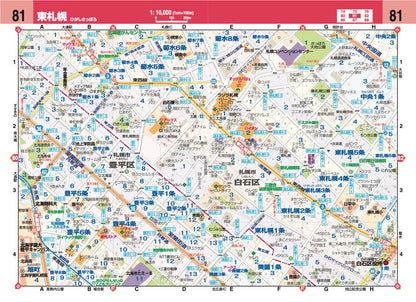 ハンディマップル でっか字 札幌 小樽 詳細便利地図の画像7