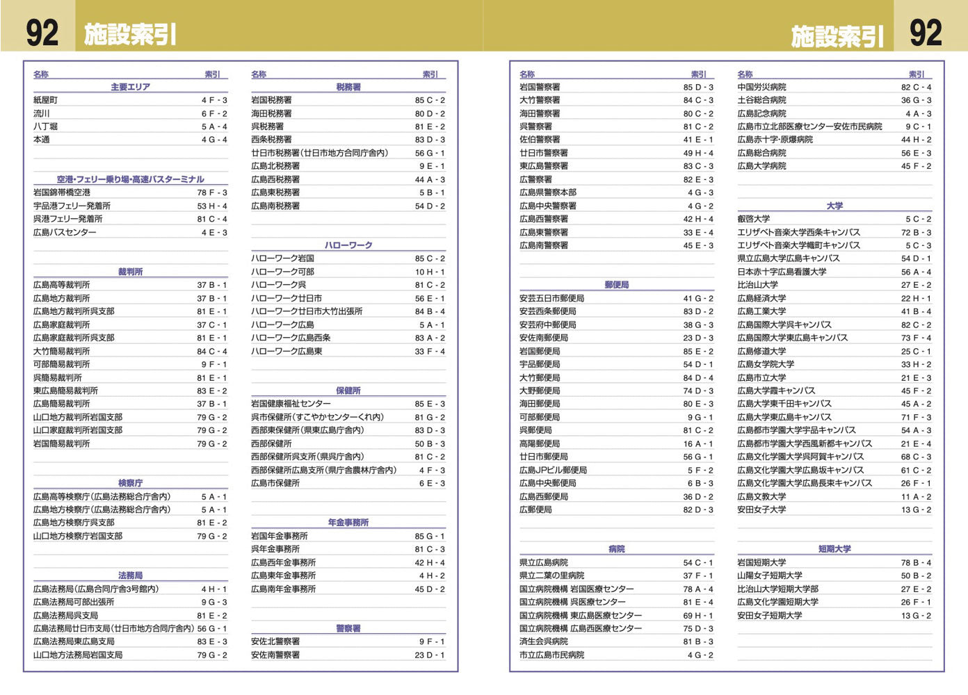ハンディマップル でっか字 広島詳細便利地図の画像10