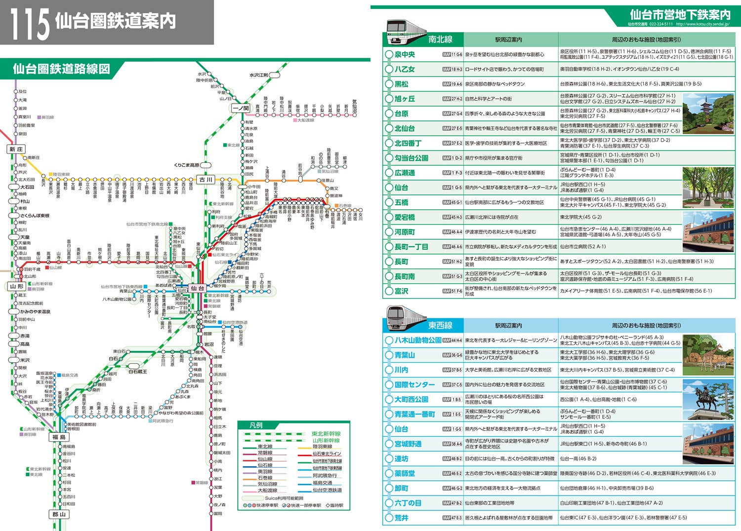 街の達人 仙台 宮城県 便利情報地図 – 昭文社オンラインストア