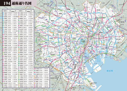 街の達人7000でっか字 東京23区 便利情報地図