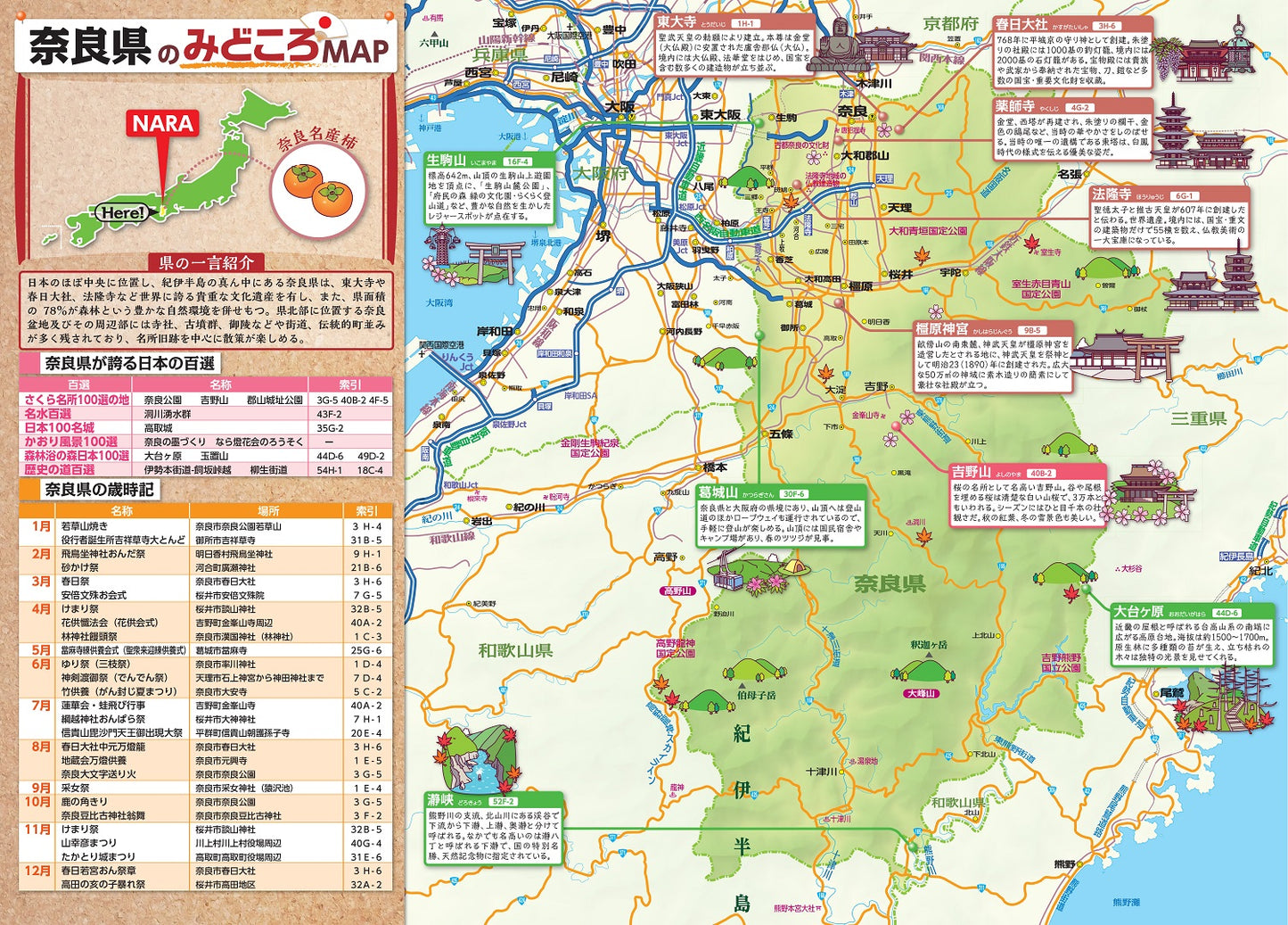 県別マップル 奈良県 道路地図