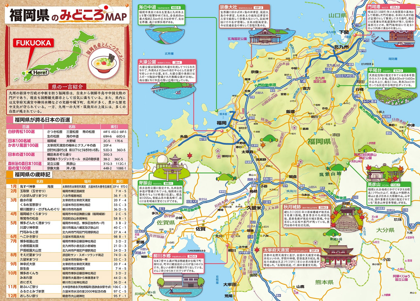 県別マップル 福岡県 道路地図