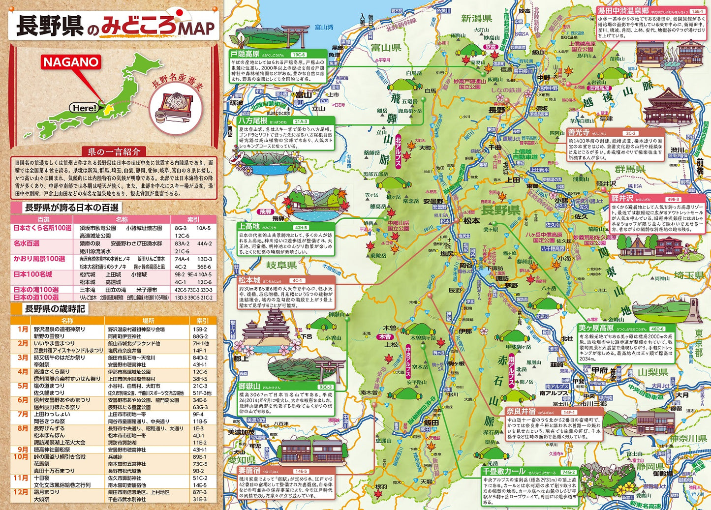 県別マップル 長野県道路地図