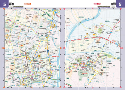 県別マップル 岩手県全域地図の画像7