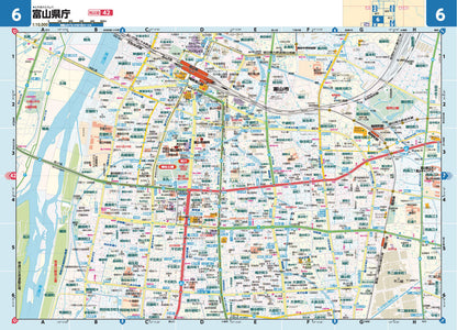 県別マップル 富山県全域地図