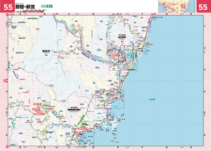 県別マップル 和歌山県全域地図