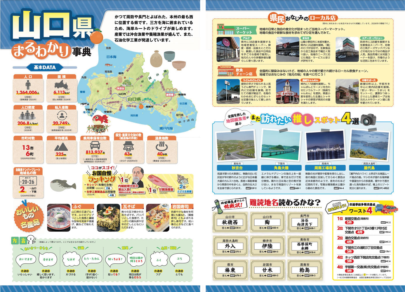 スーパーマップル　地方別、県別。セット　中古。 県別マップル 山口県全域地図 – 昭文社オンラインストア