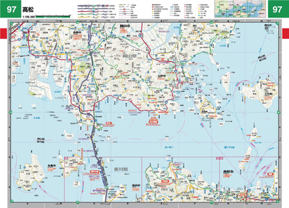スーパーマップル 四国道路地図