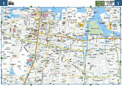 ＧＩＧＡマップル でっか字四国道路地図