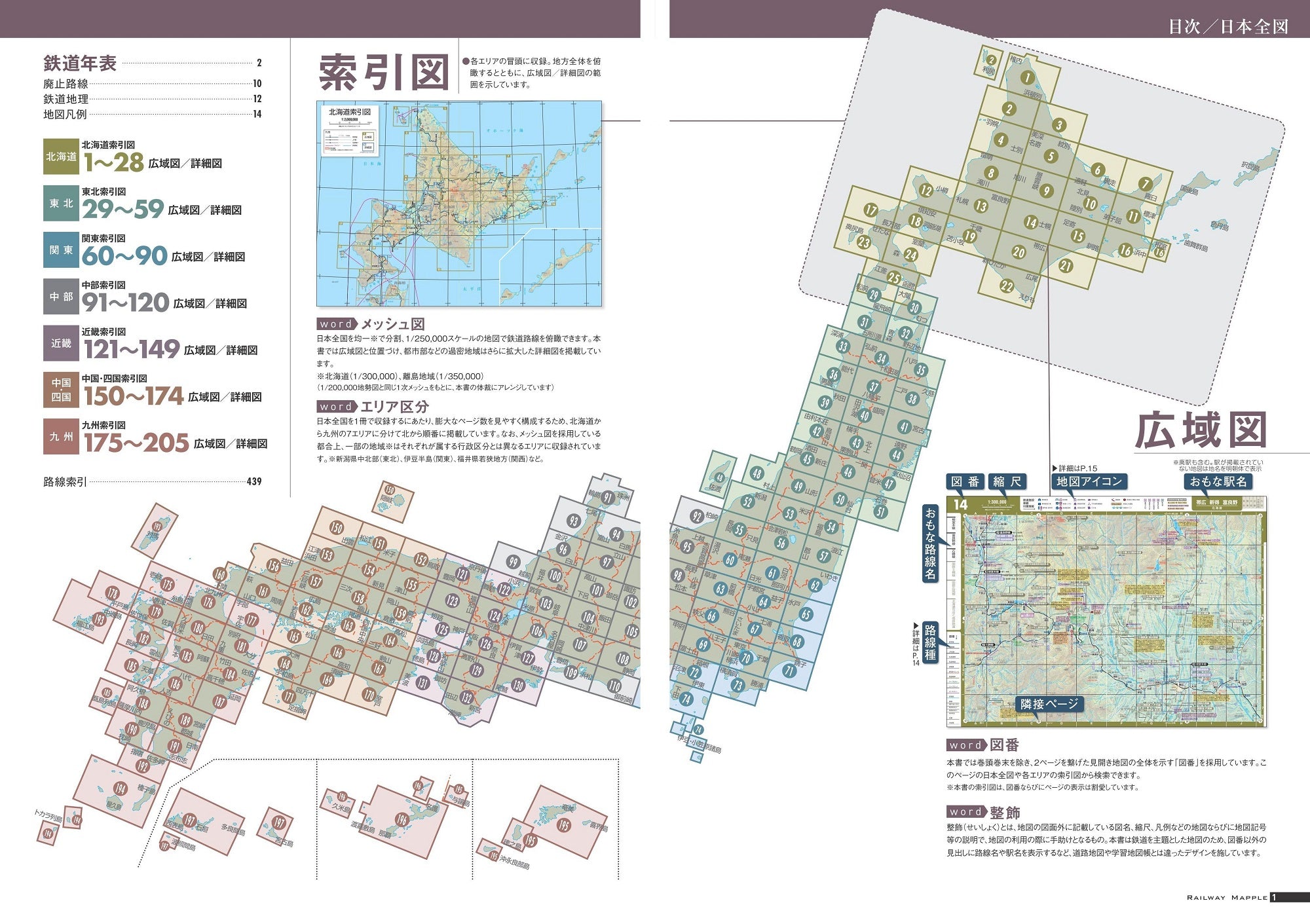 レールウェイ マップル 全国鉄道地図帳