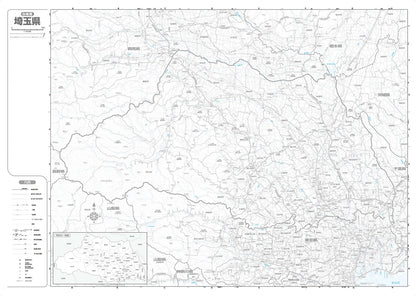 分県地図 埼玉県の画像3