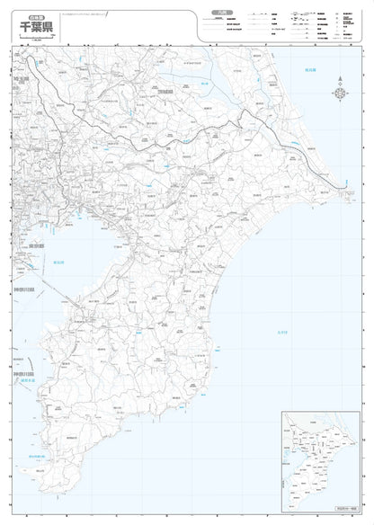 分県地図 千葉県
