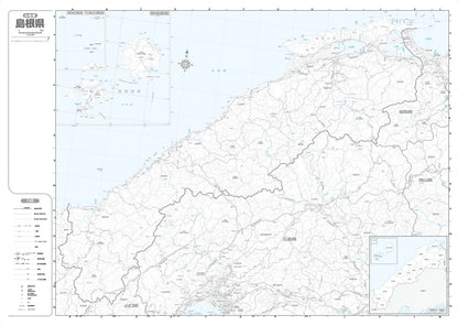分県地図 島根県の画像3