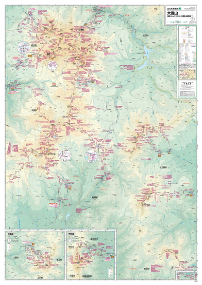 山と高原地図 大雪山 旭岳・トムラウシ山・十勝岳・幌尻岳 2026の画像3