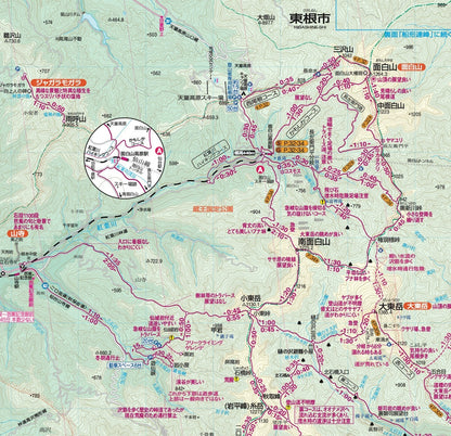 山と高原地図 蔵王 面白山・船形山 2026の画像6