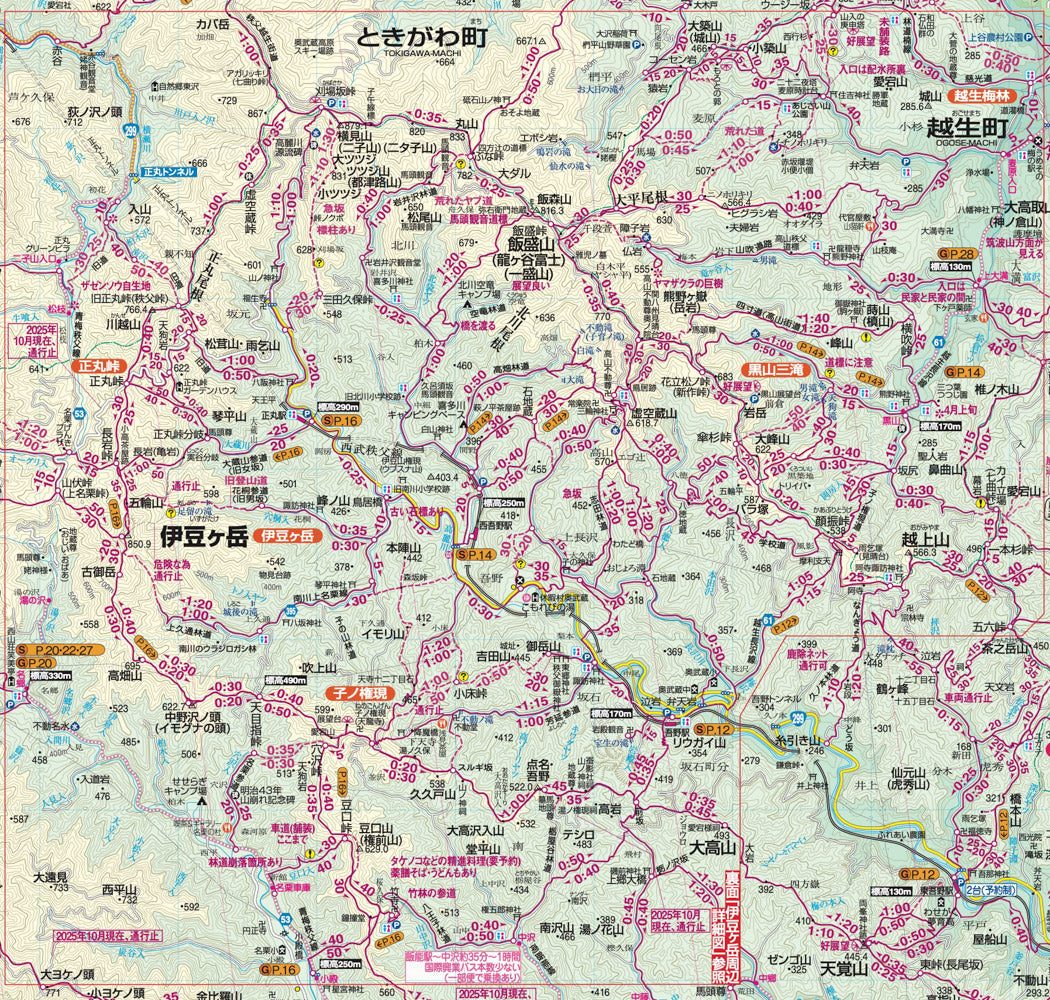 山と高原地図 奥武蔵・秩父 武甲山 2026の画像5