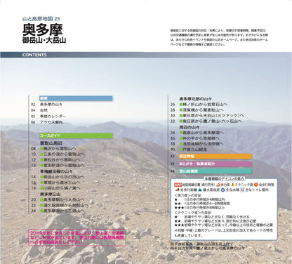 山と高原地図 奥多摩 御岳山・大岳山 2026の画像10