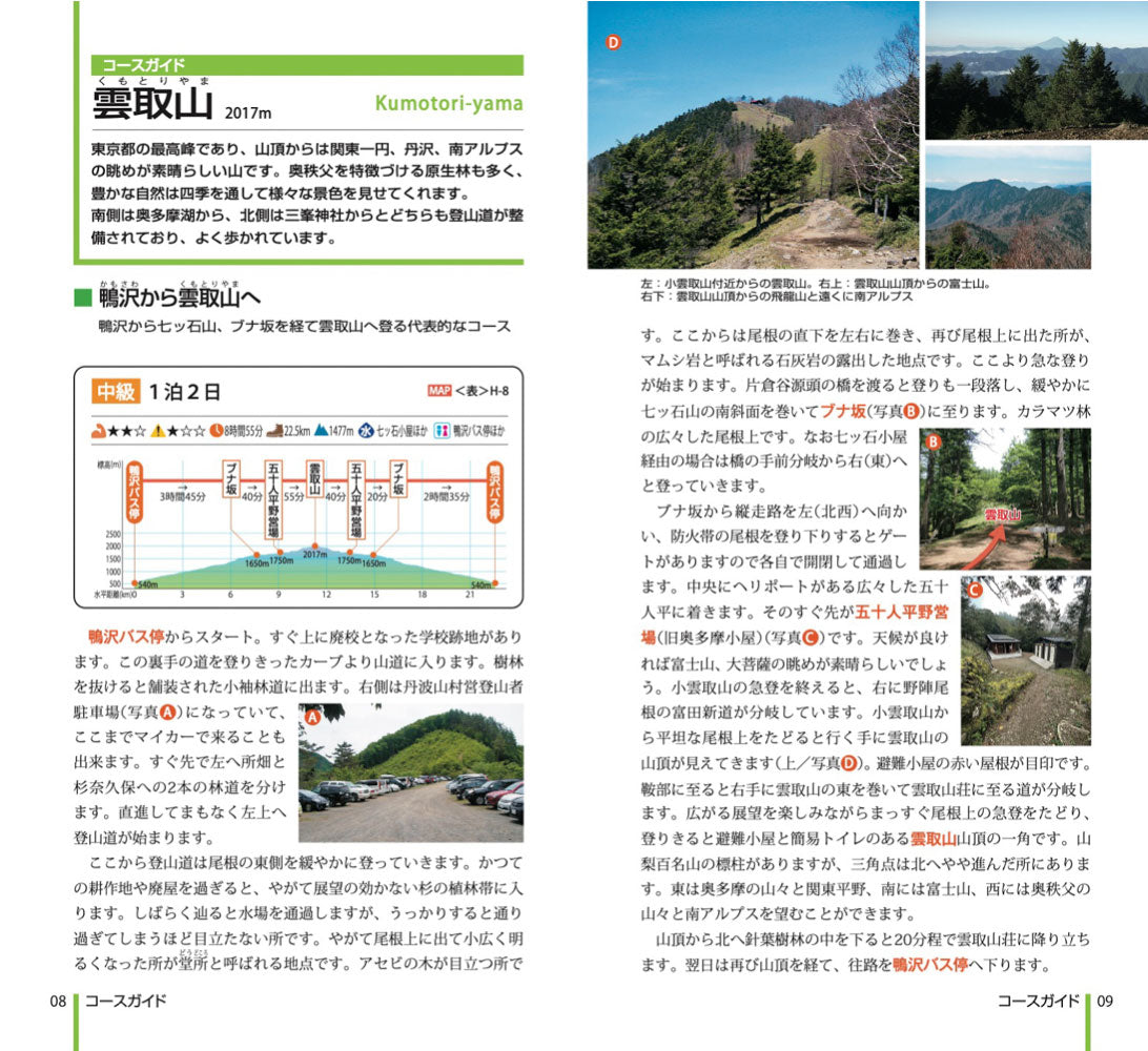 【山へ行こう】DVD６セット 上高地/穂高岳/八ヶ岳/瑞牆山/高尾山/雲取山 山と高原地図 雲取山・両神山 2026 – 昭文社オンラインストア