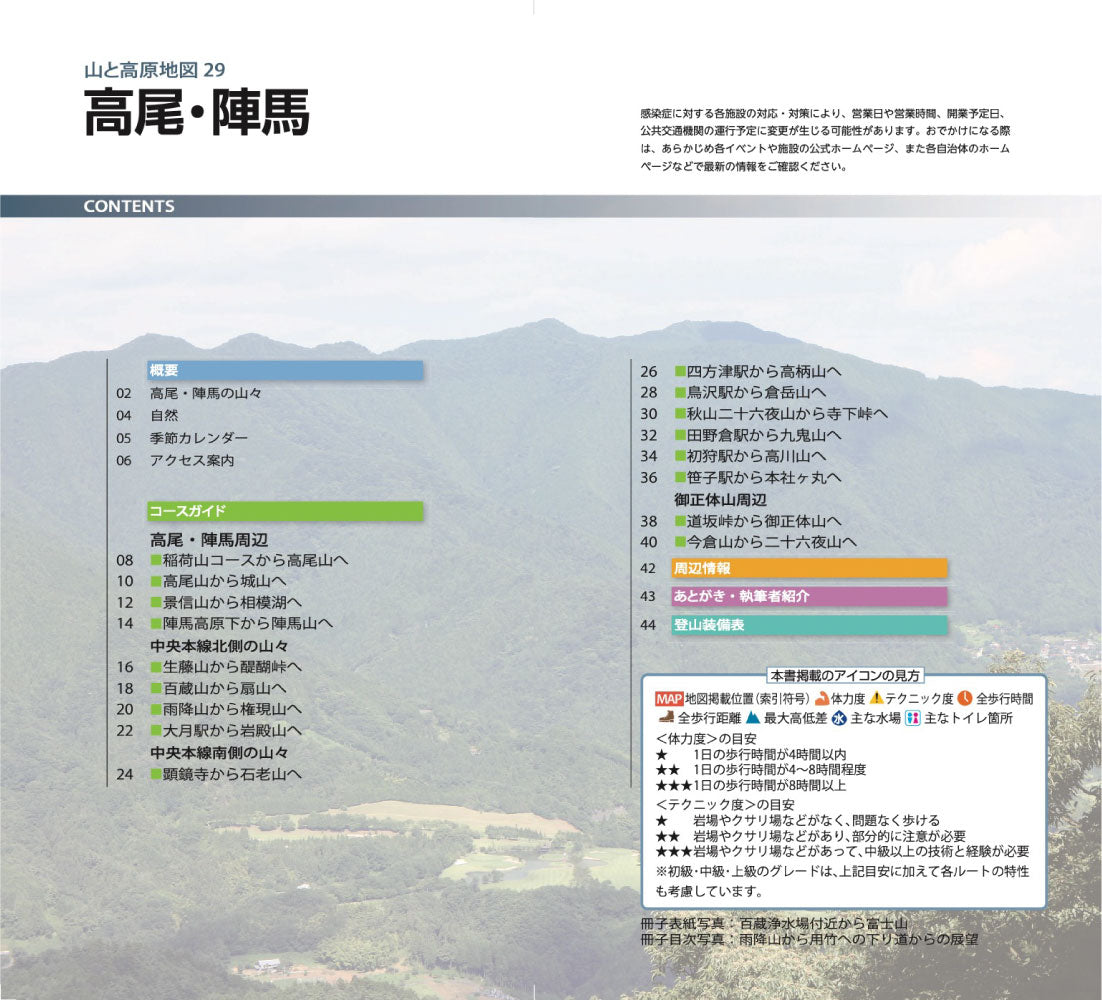山と高原地図 高尾・陣馬 2026の画像10