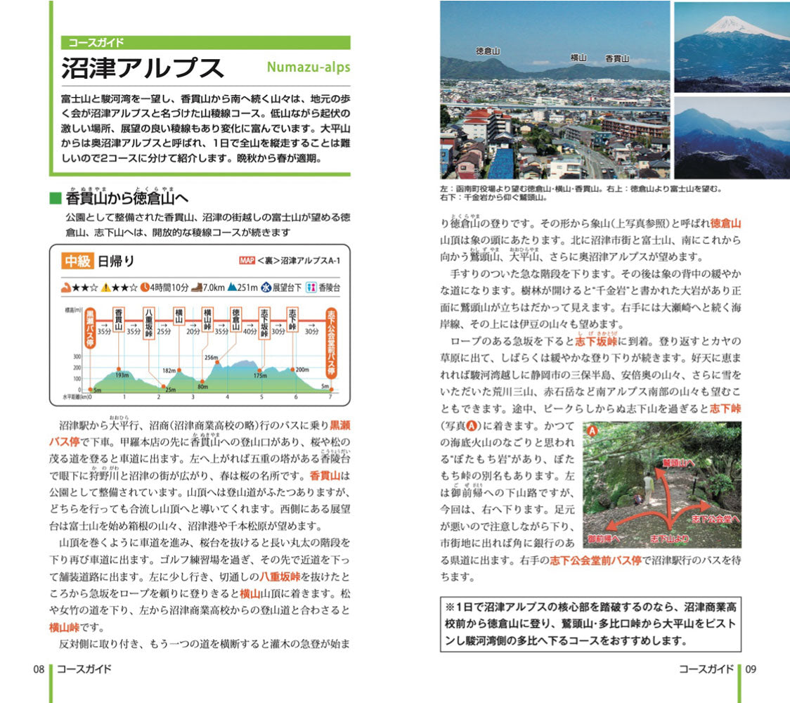 山と高原地図 伊豆 天城山 2026の画像9