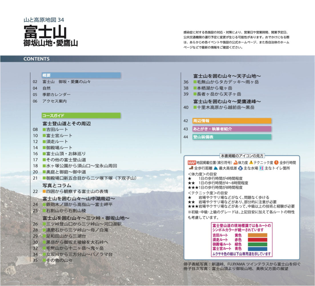 山と高原地図 富士山 御坂山地・愛鷹山 2026の画像10